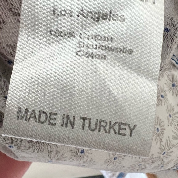 Georg Roth LA long sleeve 💯 cotton button down shirt size XL. Made in Turkey - Picture 9 of 9